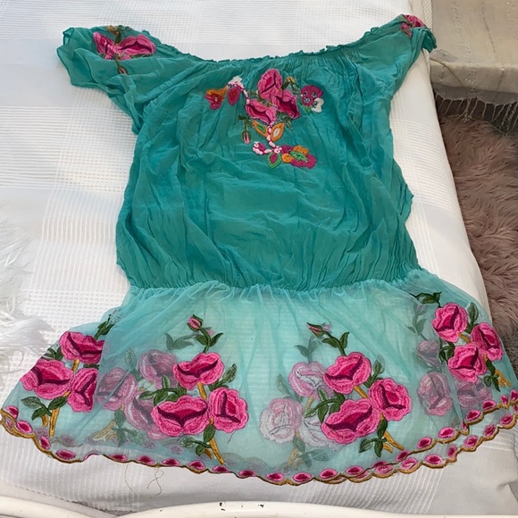 Antica sartoria embroidered dress - Picture 2 of 5